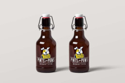 event brand design pints for paws