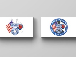 Military Benefit Association pin design