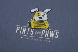 event brand design pints for paws