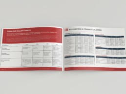 One Global salary guide book design