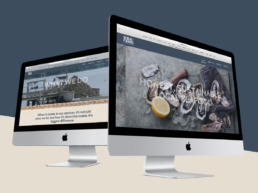 sea farms brand identity website design