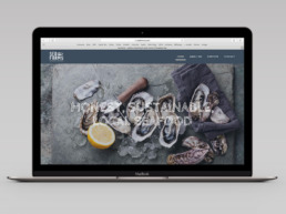 sea farms brand identity website design