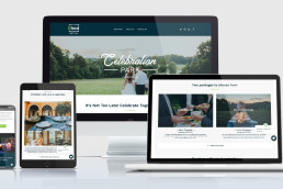 The Shed Celebration park landing page