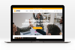 Apex ecommerce website designn