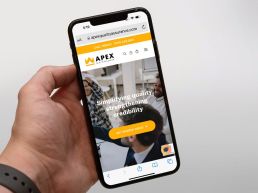 Apex QA website redesign