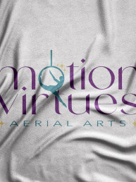 motion virtues creative logo design