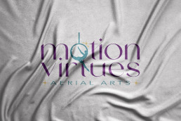 motion virtues creative logo design