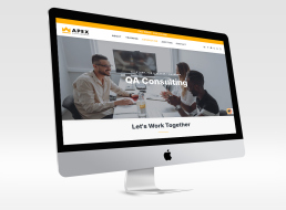 apex qa website redesign