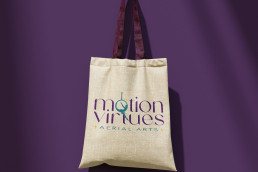 motion virtues logo/brand design