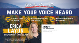 AFP political mailer design