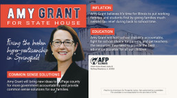 AFP political mailer design