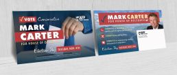 Political Mailer Design Americans for Prosperity