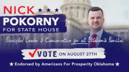 Americans for Prosperity political mailer design