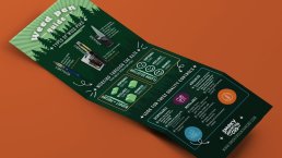 weed marketing infographic design