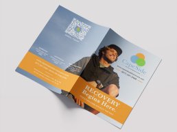 addiction-1 2 capeside brochure design