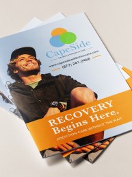 capeside psychiatry brochure design