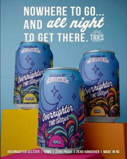 overnighter-ad 8 tides beverage brand awareness campaign