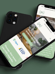 therapy clinic web design & SEO
