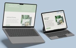 Therapy clinic web design