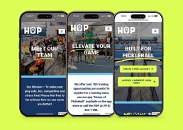 House of Pickleball Website Redesign