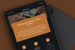 Tablet-mockup-07 5 Terra Metals mining website design