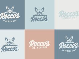 roccos-logos 6 Roccos Sandwich Shop restaurant brand design brand strategy agency