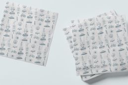 Roccos Sandwich Shop restaurant brand design