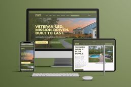 fencing company integrated ad campaign web design
