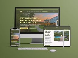 fencing company integrated ad campaign web design